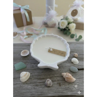 Shell Coaster / Coaster Kerang / Tatakan Perhiasan / Properti Foto / SOUVENIR PERNIKAHAN TATAKAN