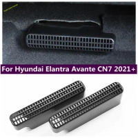 For Hyundai Elantra Avante CN7 2021 - 2023 Seat AC Heater Floor Air Duct Grille Air Conditioning Vent Outlet Cover Accessories