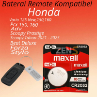 Baterai batre remote remot motor Honda PCX 150 160 Vario 125 New 150 160 Stylo Forza Adv Scoopy 2021