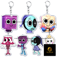 Horror Game Keychains for Accessories Bag Shrimpo Astro Gigi Connie Artro Sprout Dandy Vee Shelly Pe