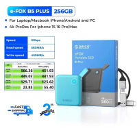 ORICO e-FOX B5 PLUS Portable SSD, a compact external solid-state drive designed 256gb Explosive Mode