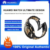 New Product Original HUAWEI WATCH ULTIMATE DESIGN Extraordinary Master Gold Watch Two-way Beidou Satellite News