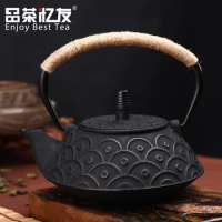 2 Style 700ml Iron Pot Japanese Cast Iron Teapot Boiling Pots for Oolong Tea with Filter Free Shipping