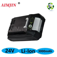 Li-ion Rechargeable Battery Replacement 24V 3000mAh For Greenworks Tools compatible 20352 22232