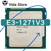 Xeon E3-1271V3 E3 1271 V3 E3 1271V3 E3-1271 V3 3.6 GHz L2=1M L3=8M 80W LGA 1150