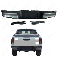 KLT best quality Rear Bumpers For Hilux Revo 2016 2017 2018 tail bumper gray for revo