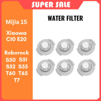 6pcs Water Tank Filter for Xiaomi Mijia 1S Roborock S50 S51 S52 S55 T60 T65 T7 Xiaowa C10 E20 Robot