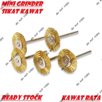 SIKAT MINI MATA BOR KAWAT KUNINGAN TUNER MANGKOK BRUSH BOWL