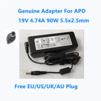 Genuine 19V 4.74A 90W 5.5x2.5mm APD DA-90J19 Power Supply AC Adapter For Intel NUC Laptop Charger