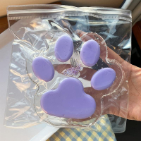 ขนาดใหญ่ Cat Paw Taba Squishy Toy Giant Cat Paw Squishy Clear Cat Paw Squeeze Toys Fidget Toy For S