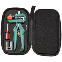 Professional 2-in-1 Grafting Scissors with Seamless Blades, SK5 Steel, ABS Handle