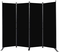 Room Divider 6FT Portable Room Dividers and Folding Privacy Screens, 88'' W Fabric Divider for Room 