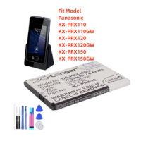 Cordless Phone Battery For Panasonic KX-PRX110 KX-PRX110GW KX-PRX120 KX-PRX120GW KX-PRX150 KX-PRX150GW KX-PRA10 1750mAh/6.48Wh