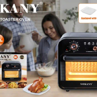 SOKANY10001 air fryer household multifunctional 18L1800W electric oven smart