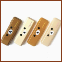 【Rilakkuma 拉拉熊】限量銷售 拉拉熊 餐具盒 收納盒(收納餐具 野餐 筆盒 萬用盒)