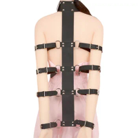 Behind Back BDSM Bondage Restraints Slave Armbinder Fetish Harness Erotic Sex Belt Erotic Products For Adult SM Games