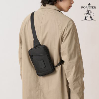 PORTER INTERNATIONAL - 經典復古LUXY單肩包 - 全黑