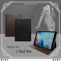 真皮系列 Apple iPad Pro 12.9 吋 側掀皮套/保護套/平板套/可放卡片/保護平板/立架式/軟殼