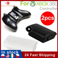 Battery Cover Back Case Shell Pack XBOX360 Battery Back Cover For X Box 360 Wireless Controller Games Accessories