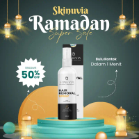 1 Pcs  - SKINUVIA Hair Removal Spray  BPOM NA 18210800017 - Perontok Bulu Tanpa Rasa Sakit & Iritasi