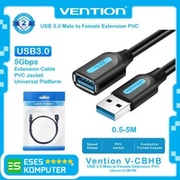 Kabel USB Extension 3.0 Vention CBHB USB 3.0 Type-A Male to Female Extension Cable 0.5M