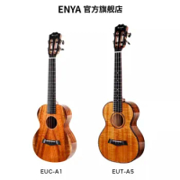 Enya A1/A5 KOA Ukulele Solid Wood With Case Accessories