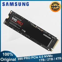 SAMSUNG 990 Pro SSD 1TB 2TB NVMe PCIe 4.0 M.2 2280 Internal Solid State Disk for PS5 Laptop Mini PC Computer Gaming Hard Drive