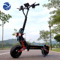 Yun Yi5000w E Scooter FLJ with 12inch fat road tire max range 60-120kms dual engines adults electric scooter