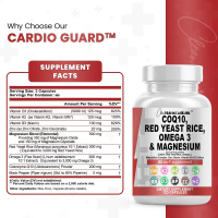 Nutraceuticals COQ10, BERAS RAGI MERAH, OMEGA 3 & MAGNESIUM