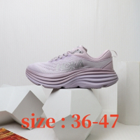 Hoka Bondi 8 giày thể thao nam và chuyên nghiệp cho nữ cỡ 36-47 cực lớn Giày chạy có lót đệm