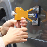 22-Piece Car Body Dent Repair Tool Set, Non-Charged Car Dent Puller with Glue Gun, Hail Damage Remov