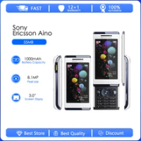 Sony Ericsson Aino u10 Refurbished-Original U10i Mobile Phone 3G 8.1MP WIFI GPS Russian Keyboard Free shipping