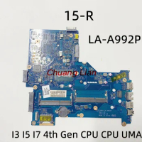 LA-A992P For  HP 15-R Laptop Motherboard With I3 I5 I7 4th Gen CPU UMA 100% Fully tested