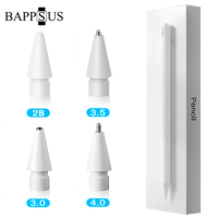 Pencil Tips for Apple Pencil 1st 2nd Generation Replacement Tip 2B 3.0 3.5 4.0 Soft and Hard Double-Layered for iPad Stylus Nib