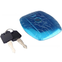 Penutup Tangki Keluli Tahan Karat untuk Suzuki GS300L GS450L GS550L Penutup Tangki Bahan Api