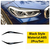 Kailey กรอบตกแต่งไฟหน้า ABS สำหรับ BMW X3 G01 2018 - 2022 / X4 G02 2019 - 2022 อุปกรณ์ตกแต่งรถยนต์ Q