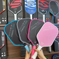 Vợt pickleball T1000 promax mặt carbon siêu nhám tặng quấn cán