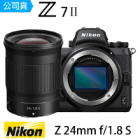 【Nikon 尼康】Z7 II 單機身+Z 24mm f1.8(總代理公司貨)