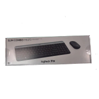 Logitech - MK470 Slim 無線鍵盤和鼠標套裝 英文版 - 平行進口貨 Black