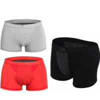 Men's Energy Underwear Health Boxer Brief with 63 Magnets