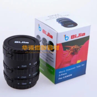 plastics Camera Lens Adapter Auto Focus AF Macro Extension Tube/Ring Mount for Canon 1000D 550D 760D 6D 7D 77D 5dII DSLR Cameras