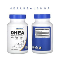 ORIGINAL Nutricost Dhea 25 50 100 isi 120 caps Keseimbangan Hormon Dan Anti aging 50mg