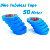 50 Meter Bike Tubeless Tape Tyre Rim Seal Tape 10-13-15-19-21-23-25-27-29-31-33-35mm MTB Road Bicycle Folding Bike Tubeless Tire