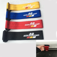 Mugen Universal Light Weight Car Styling Sticker Racing Trailer Rope Belt Hook Strap Nylon Tow Straps For Jazz Civic