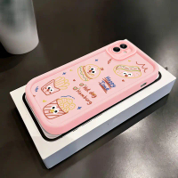 Casing Hp untuk Samsung Galaxy A06 4G A05 M05 F05 A05s Case Casing melukis hamburger Pola Langit mat