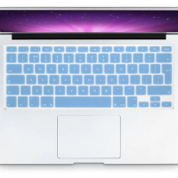 EU/UK ISO English Silicone Keyboard Cover for MacBook Old Pro 13" 15" 17" (with or Without Retina Display) /Old MacBoook Air 13"