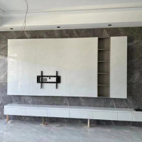 Custom made Indoor Wallboard Decoration Ps Veneer Panels Exterior Interior Wall Cladding WPC panel