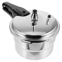 Pressure Cooker Pot Canning Stove Cooking Induction Top Gas Steamer Instant Canner Aluminum High Steaming Stewing Jars Tall Cook