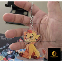 The Lion King Charm Keychain   - trí decor shop