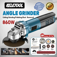 Angle Grinder Multifunctional High Power Grinder Tool with Grinding and Buffer Polishing Capabilitie